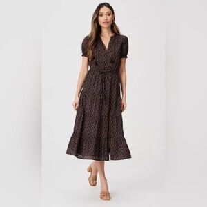 PAIGE Siera Midi Dress, Size 8